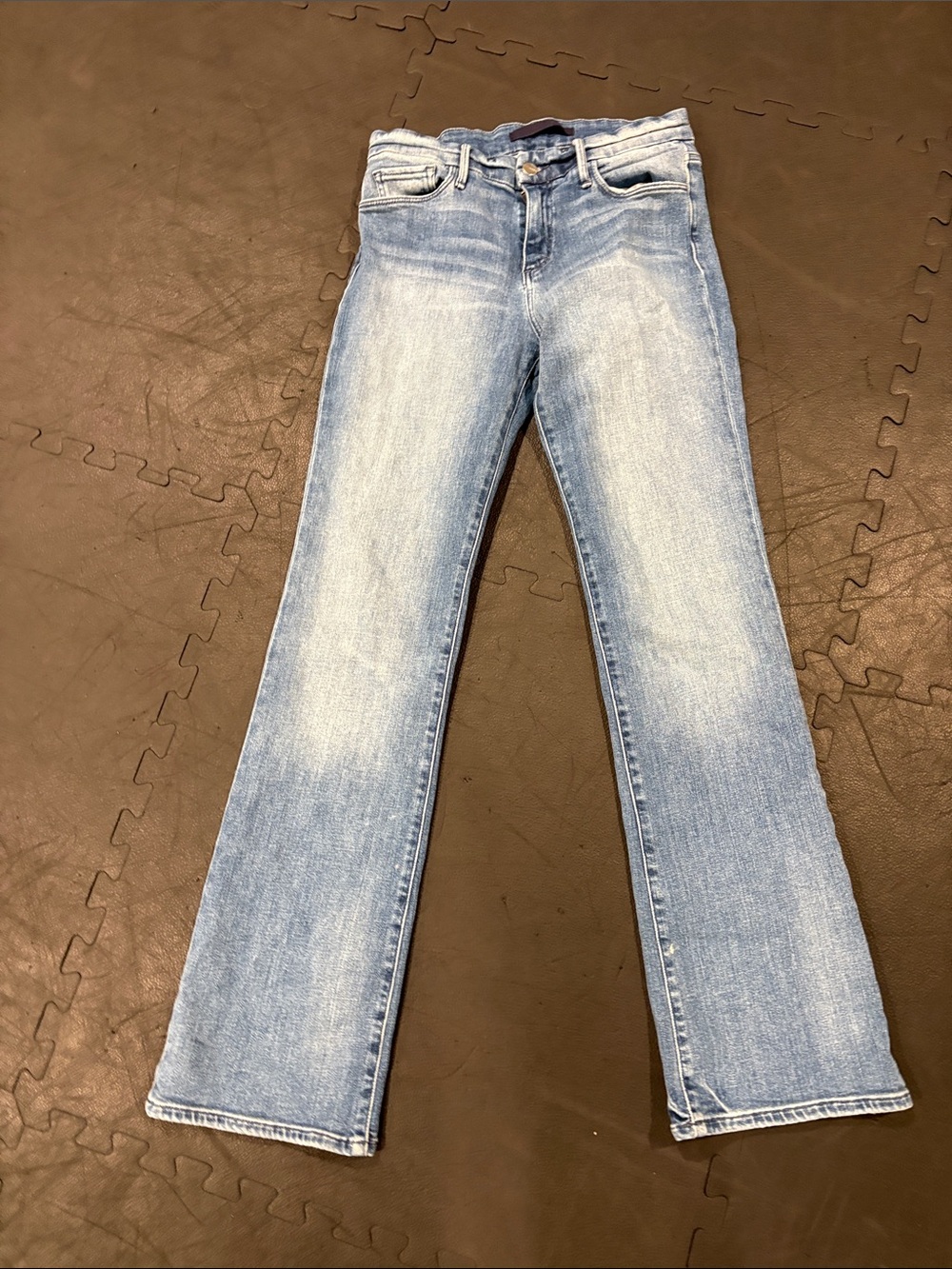 Joe's Jeans Light Wash Flare Jeans